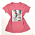 Camiseta Feminina T-Shirt Rosa Escuro Estampa Tênis Rosa - Imagem 1