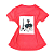 Camiseta Feminina T-Shirt Coral Mulher Paris Fashion - Imagem 1