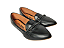 Sapatilha Slipper Preta Bico Fino com Fivela - Imagem 2