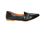 Sapatilha Slipper Preta Bico Fino com Fivela - Imagem 3