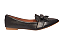 Sapatilha Slipper Preta com Lacinho - Imagem 3