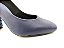 Scarpin Soft Azul Marinho Navy Salto Bloco Tons de Azul 8 cm - Imagem 8