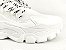 Tênis Chunky Sneaker Branco Têxtil Solado 5 cm - Imagem 6