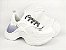 Tênis Chunky Sneaker Branco Total Solado 5 cm - Imagem 7