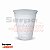 Copo Plástico 200ml Branco ou Transparente - Caixa 2.500 ou Pacote 100 unidades TOTALPLAST - Imagem 3