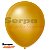Balão n°7 Dourado Cintilante - Pacote com 50 unidades - Imagem 1
