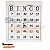 Cartela de BINGO em Bloco com 100 folhas - 120x108mm - Imagem 1