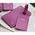 Kit Viagem Vegano Porta Passaporte + Tag De Mala Pink com Iniciais - Imagem 1
