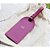 2 Tags de Mala Vegana Pink com Iniciais - Imagem 1