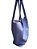 Bolsa Minimalista de Couro Legítimo Lilás - Imagem 4