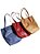 Bolsa Minimalista de Couro Legítimo Lilás - Imagem 3