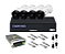 Kit 4 Câmeras Intelbras VHL 1120B + 01 DVR MHDX 1104-C 4 Canais sem HD + Acessórios - Imagem 1