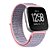 Correia de nylon para Fitbit Versa3 Lite, pulseira relógio inteligente, pulseir - Imagem 1