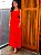 Vestido Estela Chiffon Devore Detalhe Amarração Ombro - Imagem 3