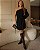 Vestido Um Ombro Yoryu Preto - Imagem 1