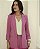 Blazer Pink Alongado Alfaiataria - Imagem 1