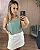 Regata Cropped Dupla U Menta - Imagem 1
