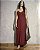 Vestido Longo Aviamento Gota - Imagem 1
