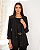 Blazer Preto Alongado Alfaiataria - Imagem 5