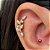 LABRET AÇO CASCATA RAMÃO - Imagem 2