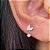 LABRET AÇO DUAS PÉTALAS PINGENTE - Imagem 2
