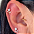 LABRET TITÂNIO FLOR INTEIRA ZIRCÔNIAS - Imagem 3