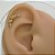 LABRET AÇO CASCATA BOW ZIRCÔNIAS - Imagem 4