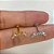 LABRET AÇO CASCATA BOW ZIRCÔNIAS - Imagem 3