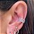 PIERCING FAKE CONCH TRIPLO ZIRCÔNIAS - Imagem 5