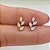 LABRET AÇO FOLHAGEM ZIRCÔNIAS - Imagem 1