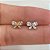 LABRET TITÂNIO BUTTERFLY ZIRCÔNIAS - Imagem 1