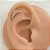 LABRET TITÂNIO CASCATA MAJESTADE ZIRCÔNIAS - Imagem 2