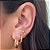 CONJUNTO DE ARGOLINHAS LISAS - Imagem 3