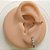 ARGOLA CONCH AÇO GLOB CLICKER - Imagem 2