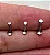 LABRET TITÂNIO ROSCA COM GARRA - Imagem 7