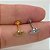 LABRET TITÂNIO BOCA ZIRCÔNIAS - Imagem 3