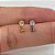 LABRET TITÂNIO CHAVE ZIRCÔNIA - Imagem 1