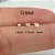 PIERCING AUSTRALIANO OURO 18K ZIRCÔNIA - Imagem 2