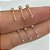 PIERCING AUSTRALIANO OURO 18K ZIRCÔNIA - Imagem 1