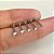 LABRET AÇO CRISTAL FLAT - Imagem 1