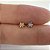LABRET TITÂNIO AUSTRALIANO PUSH PIN ESTRELINHA ZIRCÔNIA - Imagem 1