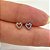 LABRET TITÂNIO AUSTRALIANO PUSH PIN CORAÇÃOZINHO ZIRCÔNIAS - Imagem 1