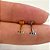 LABRET TITÂNIO AUSTRALIANO PUSH PIN BARRINHA ZIRCÔNIAS - Imagem 3
