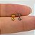 LABRET TITÂNIO AUSTRALIANO PUSH PIN CORAÇÃOZINHO LISO - Imagem 3