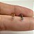 LABRET TITÂNIO AUSTRALIANO PUSH PIN FLORZINHA ZIRCÔNIAS - Imagem 4