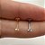 LABRET TITÂNIO AUSTRALIANO PUSH PIN FLORZINHA ZIRCÔNIAS - Imagem 3
