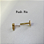 LABRET TITÂNIO AUSTRALIANO PUSH PIN ROSINHA ZIRCÔNIA - Imagem 2