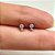 LABRET TITÂNIO AUSTRALIANO PUSH PIN DUPLO SHINE ZIRCÔNIA - Imagem 1