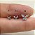 LABRET TITÂNIO BORBOLETINHA ZIRCÔNIAS - Imagem 1