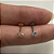 LABRET TITÂNIO 4 PÉTALAS ZIRCÔNIAS - Imagem 3